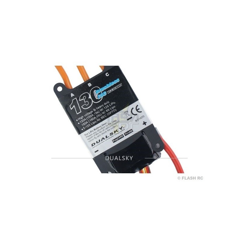 Brushless Controller 130A V2 - XC13036HV Dualsky