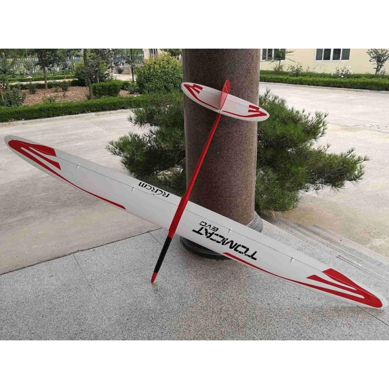 E-Tomcat EVO todo fibra aprox.2,49m blanco y rojo RCRCM