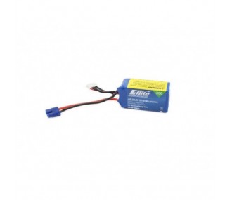 Batería E-flite lipo 6S 22.2V 910mAh 30C con conector EC3