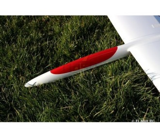 Typhoon PLUS tout fibre env.2.90m blanc & rouge RCRCM