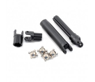 Traxxas front/rear center halves (2) 7056