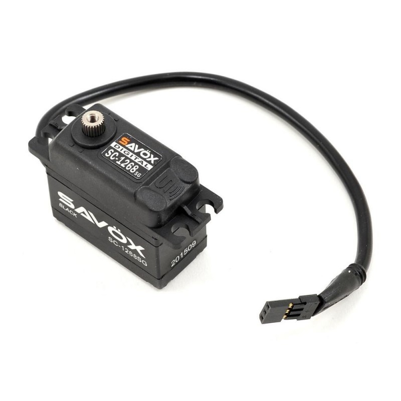 Servo digital Savox SC-1268SG standard black edition (62g, 26kg.cm, 0.11s/60°)
