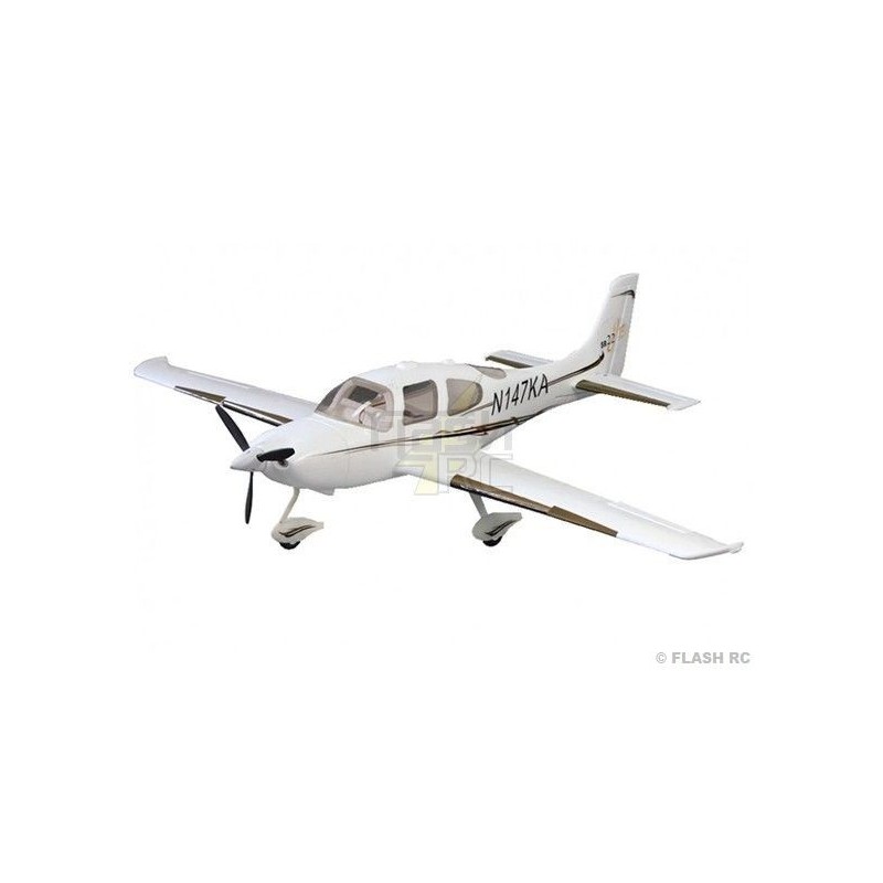 Dynam SR22 Blanco PNP Avión aprox. 1,40m