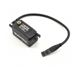 Digital Servo black edition low profile Savox SC-1251MG (44g, 9kg.cm, 0.09s/60°)