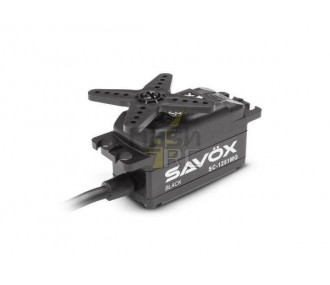 Digital Servo black edition low profile Savox SC-1251MG (44g, 9kg.cm, 0.09s/60°)
