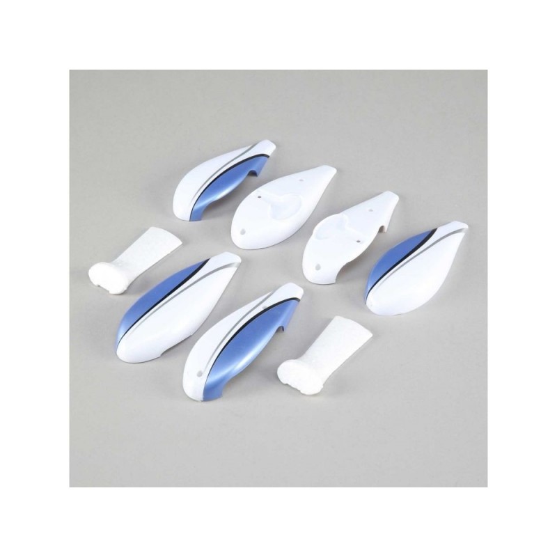 Set di pantaloni per ruote e schiuma per carrello: ST-22T E-Flite - EFL5958