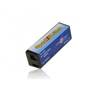 Interruptor de encendido SparkSwitch, tensión regulada 5,9 V PowerBox