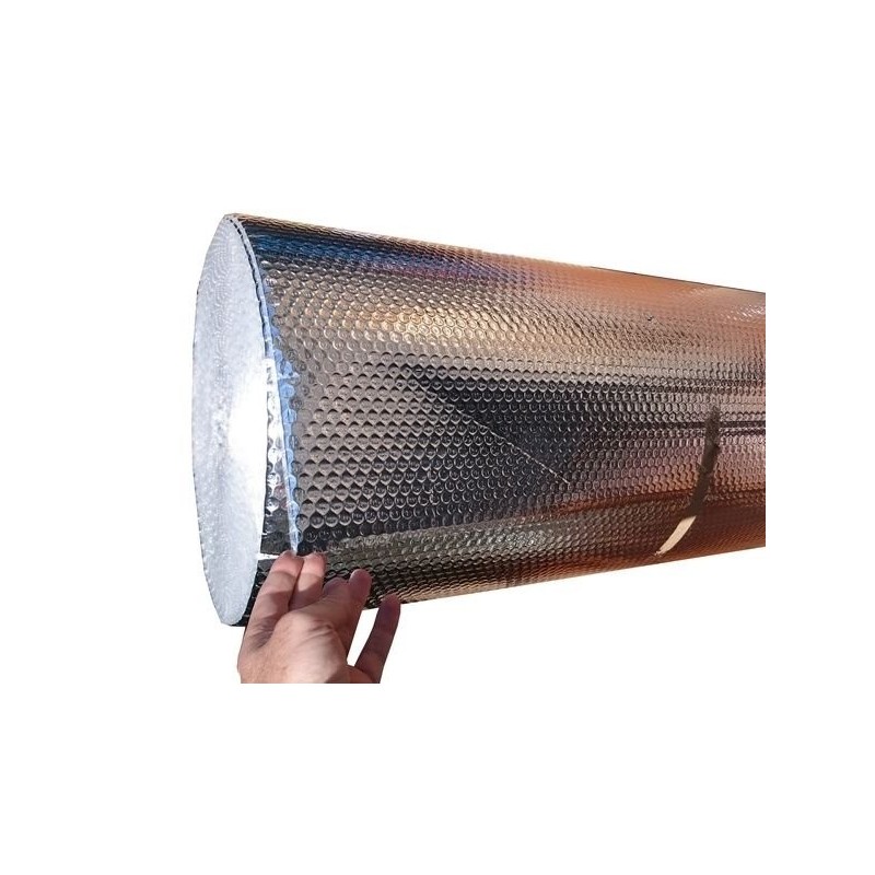 Couverture Housse bulle alu doublée 2,4 mm - largeur 120cm top qualité