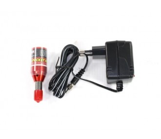 Socquet à bougie avec accu 4/5 SC 1000mAh + chargeur Prolux