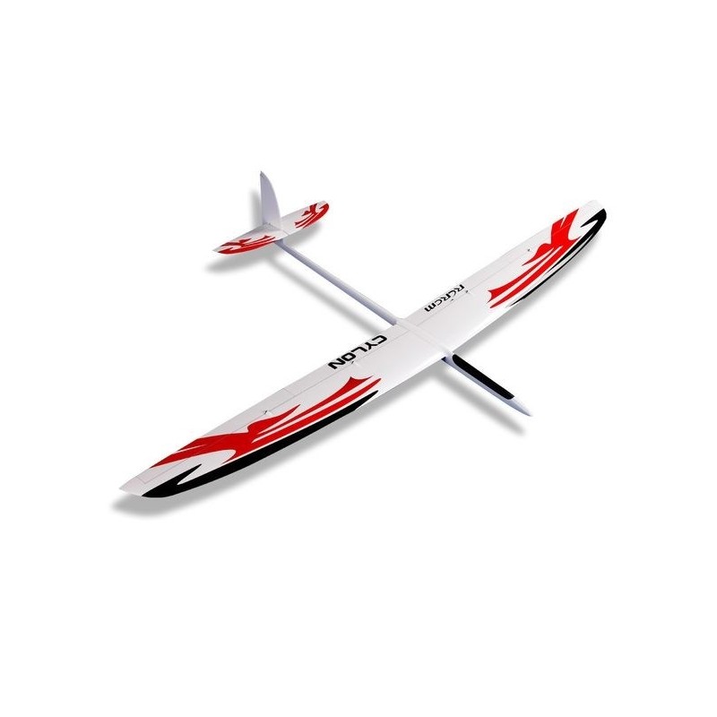 Cyclon Full Carbon aprox.2,00m blanco/rojo y negro RCRCM
