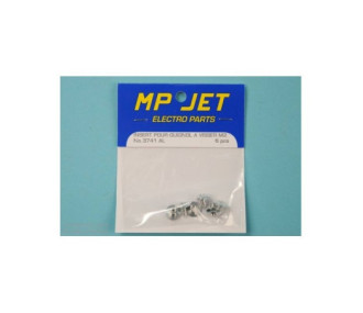 INSERT ALU POUR GUIGNOL A VISSER M2 6pcs MP JET