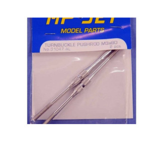 TRINGLERIE RIDOIR MOLETEE M3x80mm MP JET