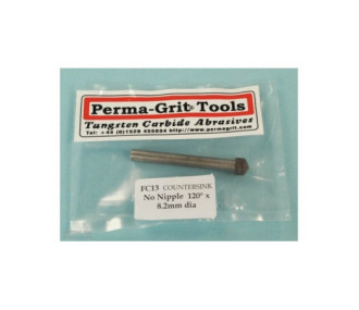 FRESADOR DE 120° SIN DIÁMETRO GUÍA 8,2mm PERMA-GRIT