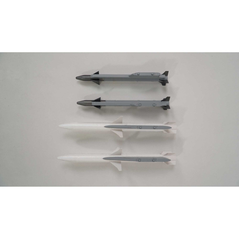 Under Wing Missiles: F-16 Falcon-Gray 80mm EDF E-Flite