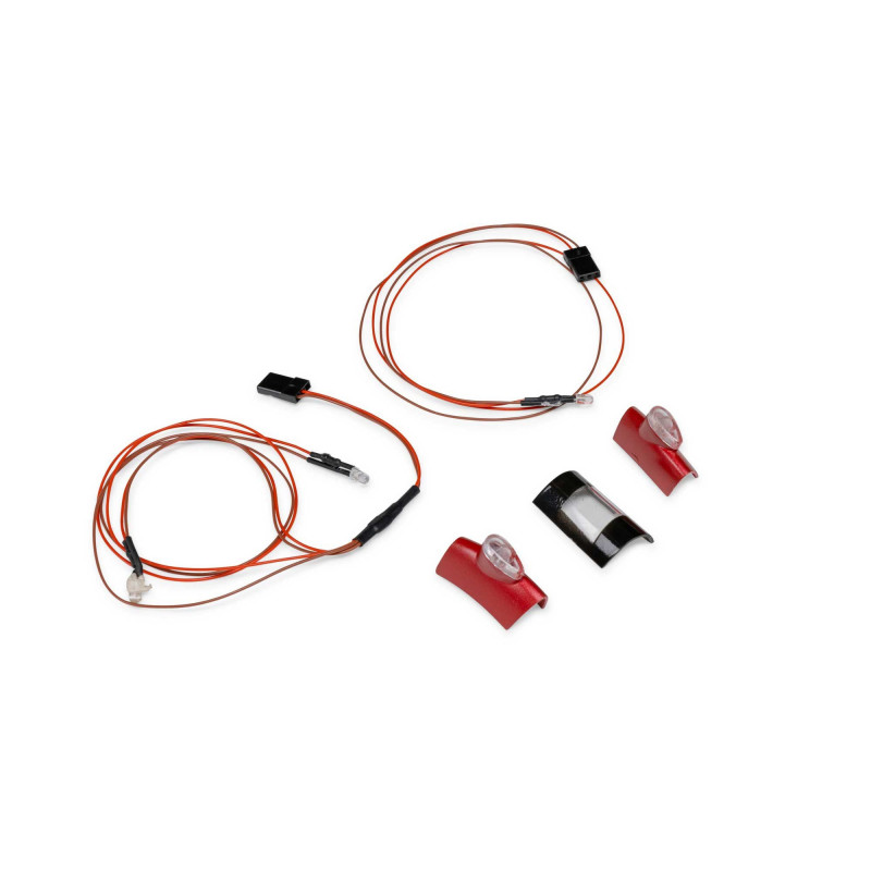 Juego de LED y tapas de lentes: Beechcraft D18 E-Flite