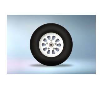 Optional Wheels With Aluminum Anodized Hub 100mm