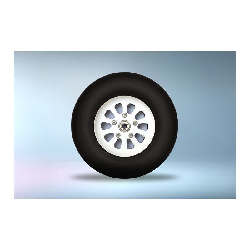 Optional Wheels With Aluminum Anodized Hub 130mm