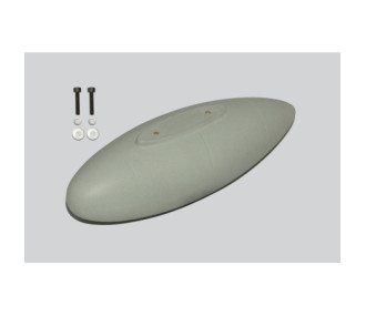 Serbatoio esterno in plastica per P40 Warhawk dimensioni 35-55cc