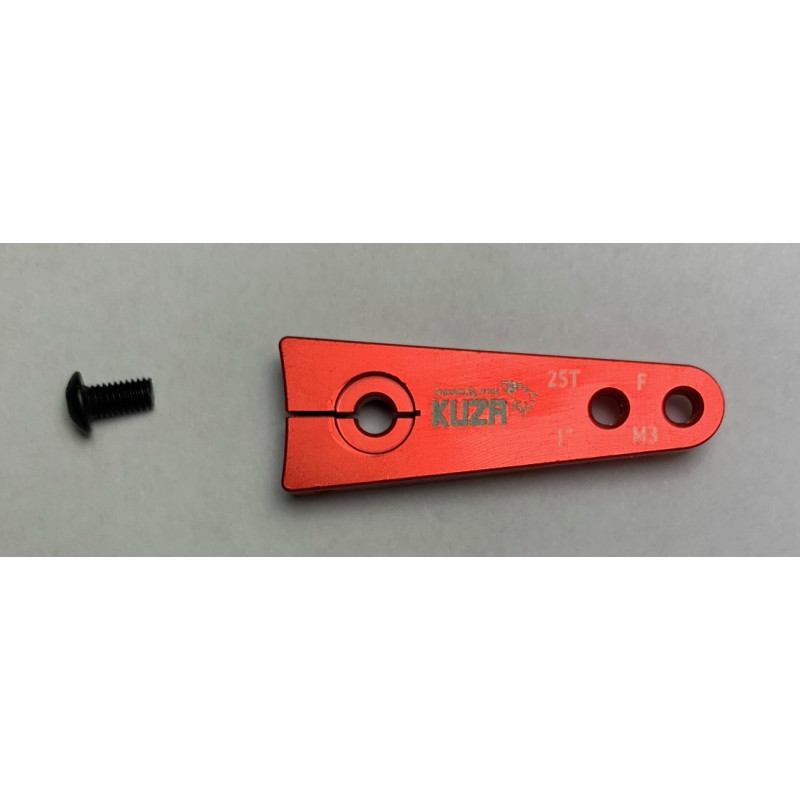 1 Brazo 25T 19/25mm 1" M3 Aluminio