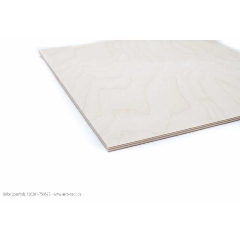 CTP 5 plis contreplaqué bouleau 6.0mm 60/10 (60x30cm)