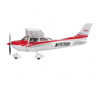 Aircraft Top Rc Hobby Cessna 182 rojo con led integrado PNP aprox.0.965m