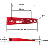 Palonniers 1-Arm 25T 33/39mm 1.5 Aluminium M3