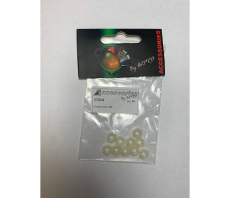 ECROU NYLON M4 10pcs