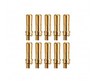 Gold Socket PK 5mm macho (10 uds.) - Modelo Yuki