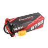 Batteria Gens Ace, Lipo 4S 14,8V 6750mAh 70C con custodia rigida XT90