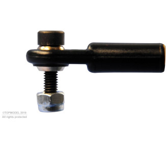 CHAPE A ROTULE V1, Ø7, M4/3  6pcs