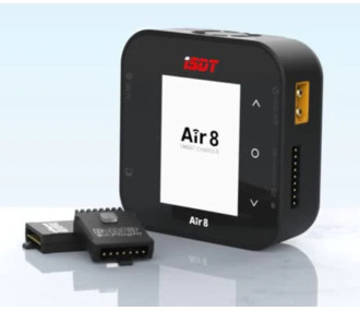 ISDT - Cargador Smart Lipo Smart Air8, cargador de equilibrio DC 500W 20A para baterías Lipo 1-8S