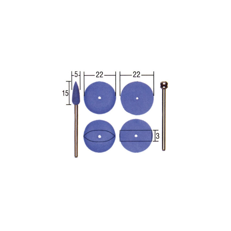 PULAS FINAS 10pcs (22mm)