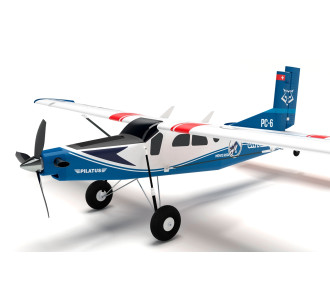 Aeromobili Kavan Pilatus PC-6 Porter 1,5m PNP - blu