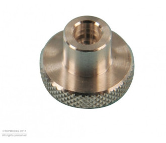 ECROU ALUMINIUM MOLETE M3 4pcs 