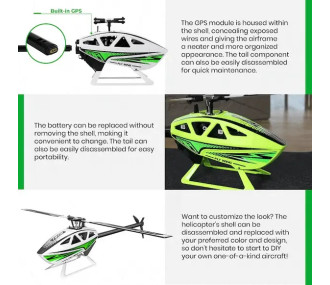 FLY WING - FW450L V3 Helikopter - Weiß PNP