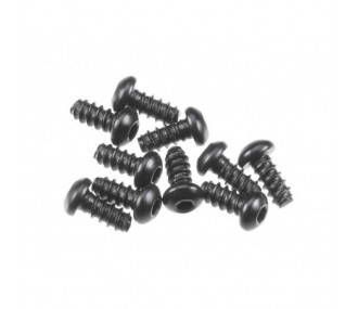 AXIAL AXA0422 Hex Socket Tapping Button Hd M2.6x6mm Black