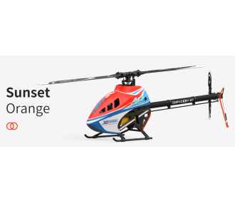 Helicóptero OMPHOBBY M7 - Naranja