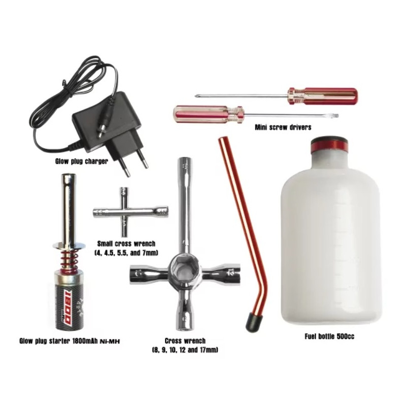 Hobbytech Auto-Starterset mit Verbrennungsmotor