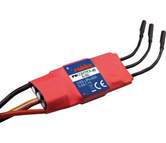 Regolatore brushless Robbe RO-Control6 6-80 V2 3-6S-80 (100A) 5V/ 7A Interruttore regolatore BEC