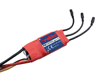 Controleur Brushless Robbe RO-Control6 4-40 V2 3-4S-40 (60A) 5V/ 3A B Regulateur SWITCH BEC