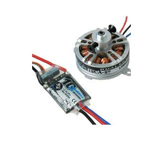 Combo XM2812CA-27 (19g, 1780kV, 80W) + 10A Controller