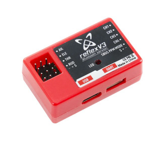 Controlador de vuelo Gyro FMS Reflex V3