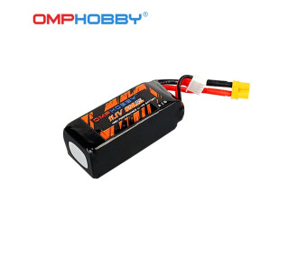Battery OMP HOBBY - LiPo Battery 11.1V 3S 650mAh 45C