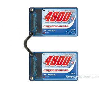 LIPO SADDLE 4800 40C 7.4V 2S CAR
