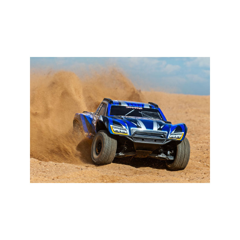 Traxxas Maxx Slash VXL 6S TSM RTR 102076-4 Bleu