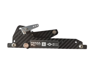 Tren de aterrizaje retráctil FEMA 9830A planeador 3-7kg (sin rueda)