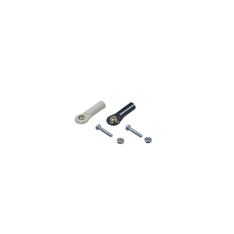 Chape M2 percée 1.6mn + boulons 2pcs