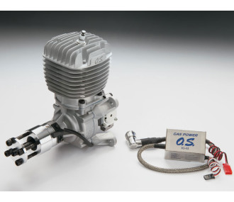 Gasoline engine 2T OS GT 60 with silencer