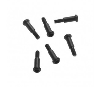 AXIAL AX31490 Hex Socket Button Shoulder Screw M2.5x6x12mm (6)