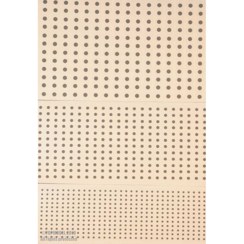 RIVET AUTOCOLLANT Ø3mm GRIS 648pcs